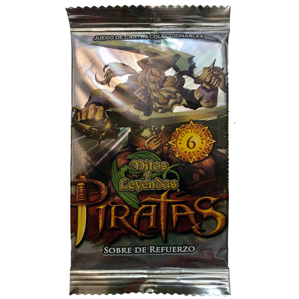 Mitos y Leyendas Piratas - sobre de refuerzo 6 cartas