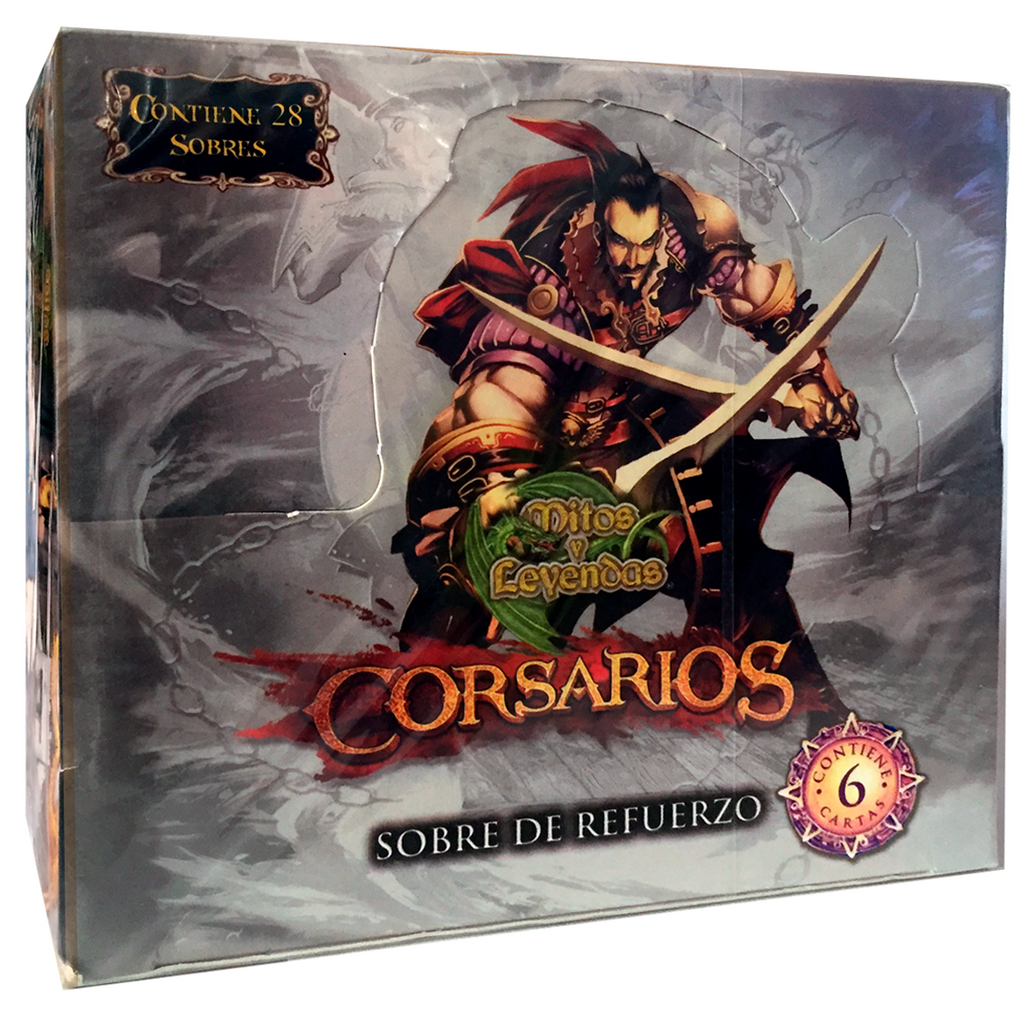 Corsarios - Mitos y Leyendas - Display de Refuerzo Corsarios