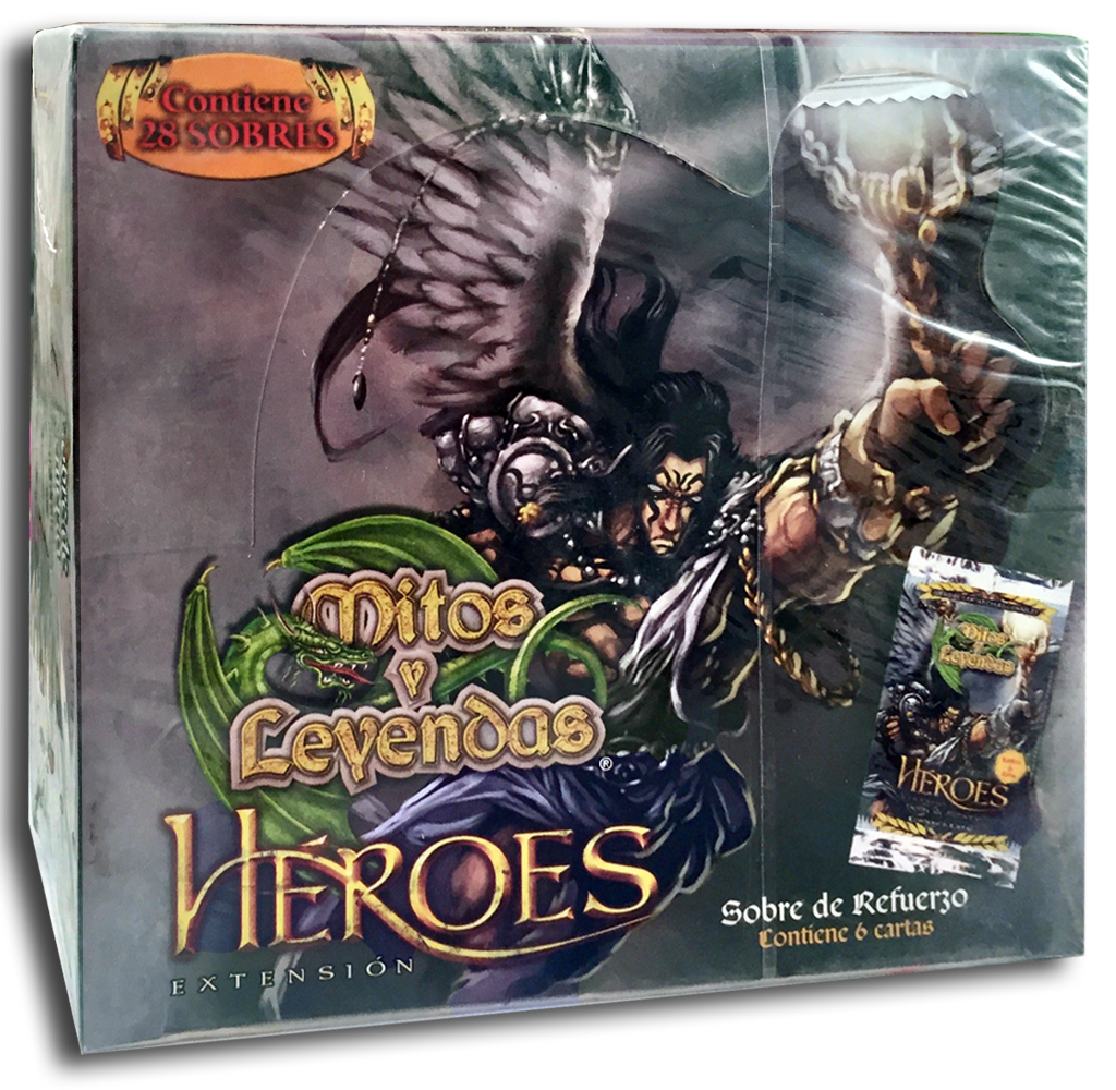 HEROES - Mitos y Leyendas - Display de Refuerzo Héroes Mitológicos
