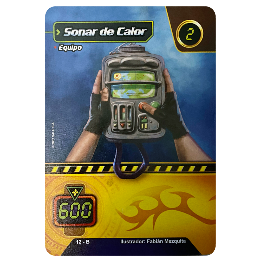 Cazaurio SONAR DE CALOR - Carta Gigante de Colección / 12 - B