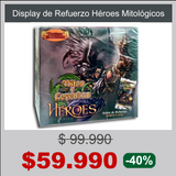 HEROES - Mitos y Leyendas - Display de Refuerzo Héroes Mitológicos