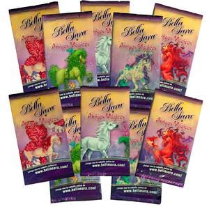 oferta - 10 sobres Bella Sara - pack Amigos Mágicos