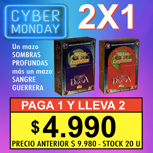 Mazo Hijos de Danna - SOMBRAS PROFUNDAS + SANGRE GUERRERA - CYBERDAY