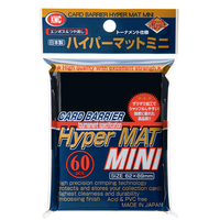 Protectores KMC - Tipo Hiper Mat Mini Black - Negro (60pzs)