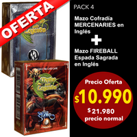 Mazo Cofradia + Mazo Espada Sagrada - Pack 4