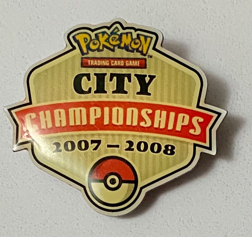 Pin Pokémon TCG City Championships (temporada 2007 - 2008)