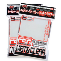 Protectores KMC transparente Mat&Clear (60pcs)