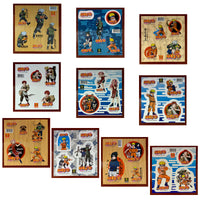 10 Stickers Pegatinas Naruto
