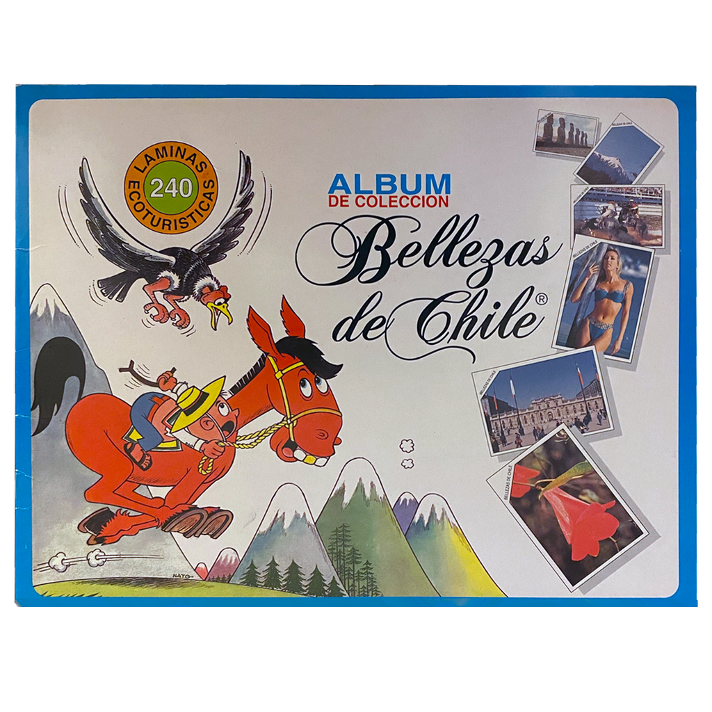 Album de colección - Bellezas De Chile + Pack 50 Sobres