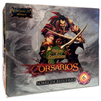 Corsarios - Mitos y Leyendas - Display de Refuerzo Corsarios