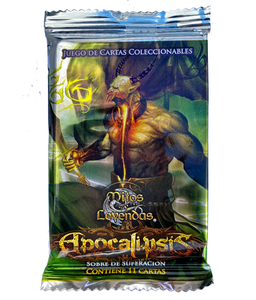 Mitos y Leyendas Apocalipsis - Demonio - sobre de superación 11 cartas