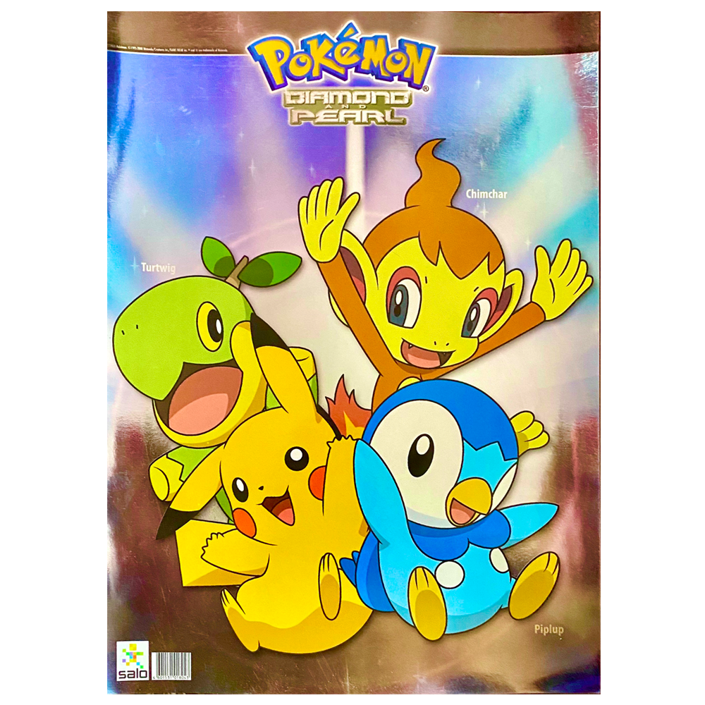 Pikachu Piplup Chimchar Turtwig