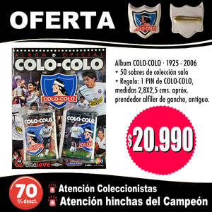 Album COLO-COLO  / Album de colección salo -  Futbol