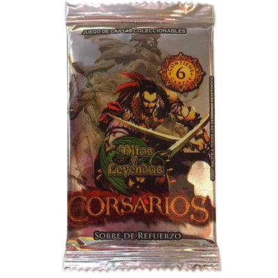 Mitos y Leyendas Corsarios - sobre de refuerzo 6 cartas