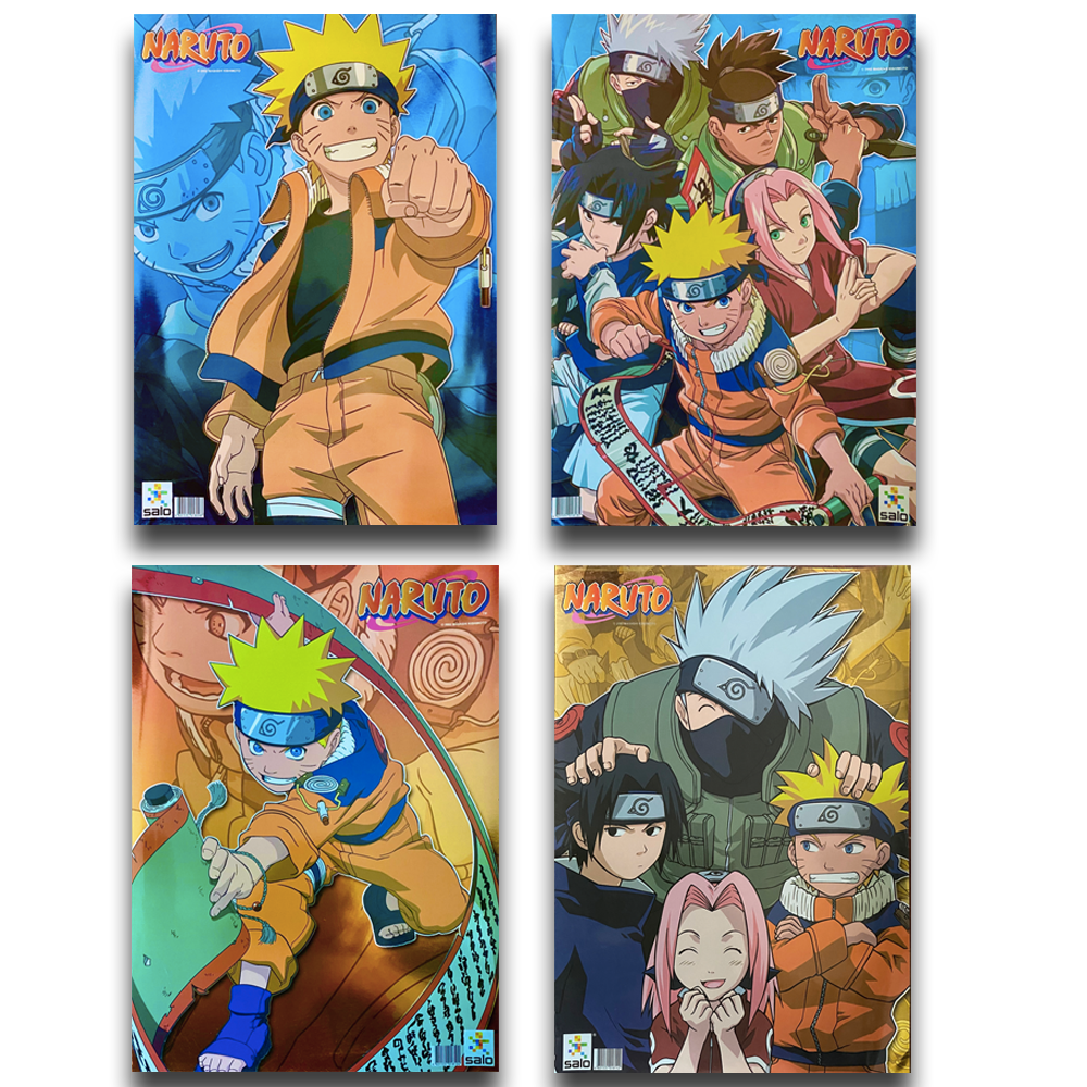 Poster Naruto - Pack de 4 poster